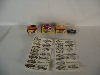 Lot Of Four Miniature Schuco Cars