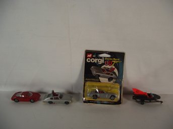 Lot Of Four (4) Corgi/Husky Vehicles