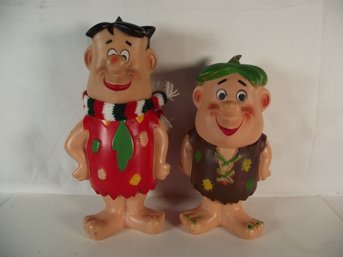 Vintage Fred And Barney Figures