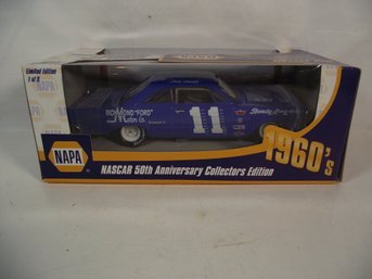 Ned Jarrett #11 Richmond Ford Motor Company 1:24 Scale Action Diecast Race Car NIB