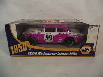 Curtis Turner #99 Schwam Motor Company 1:24 Scale Action Diecast Race Car NIB