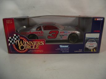 Dale Earnhardt Goodwrench #3 Winners Circle 1:24 Scale Diecast Silver Monte Carlo Race Car NIB