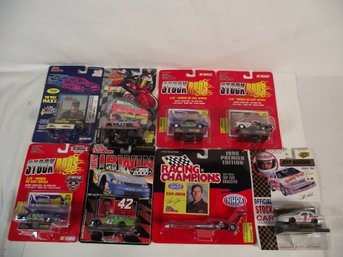 Lot Of Eight (8) Miscellaneous Diecast Cars All On Cards