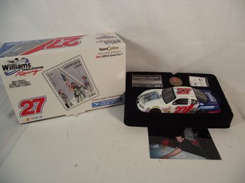 Jamie McMurray Williams Racing USPS Heroes #27 Team Caliber 1:24 Scale Diecast NIB AUTOGRAPHED