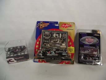 Lot Of Three (3) Dale Earnhardt Miscellaneous Cars MIP