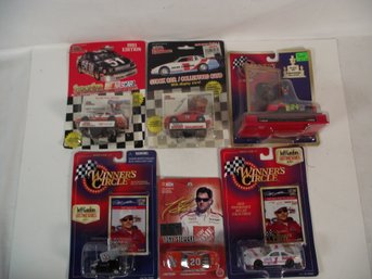 Lof Of Six (6) Miscellaneous Diecast Cars On Cards