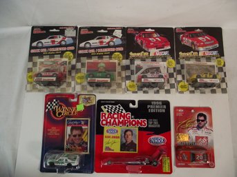 Lot Of Seven (7) Miscellaneous Diecast Cars On Cards