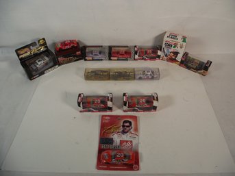 Lot Of Twelve (12) 1:64 Scale Diecast Cars NIB Plus The Tony Stewart Bonus