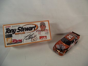 Tony Stewart Home Depot #20 Action 1:24 Scale Diecast Pontiac Race Car AUTOGRAPHED On Hood NIB