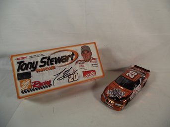 Another Tony Stewart Home Depot #20 Action 1:24 Scale Diecast Pontiac Race Car AUTOGRAPHED On Hood NIB