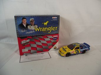 Dale Earnhardt Wrangler Jeans Goodwrench #3 Diecast Race Car Bank NIB