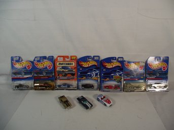 Vintage 10 Piece Hotwheel And Matchbox Lot