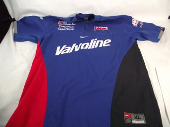 Vintage Winston Cup Series Nike Valvoline Pit Shirt - XL