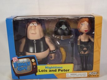 Family Guy Nighttime Boxed Set With Lois And Peter In S&m Outfits MIB