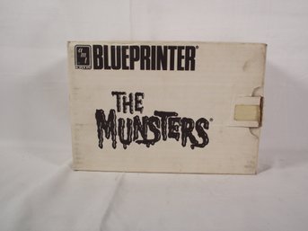 Vintage AMT Blue Printer THE MUNSTERS  Model Kit With Parts Sealed