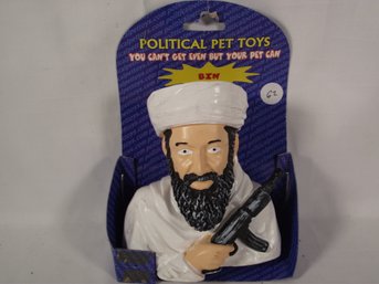 Vintage Osama Bin Laden Pet Toy MOC
