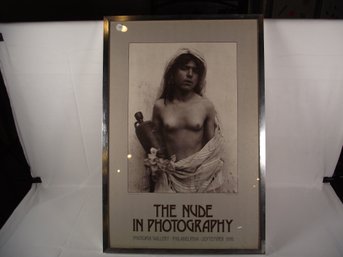 Vintage The Nude In Photography Photopia Gallery Poster 1978