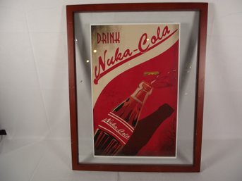 Fallout Nuka-cola Signed Poster Framed