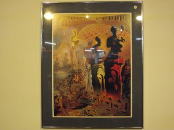 The Hallucinogenic Toreador By Salvador Dali Museum Poster Framed