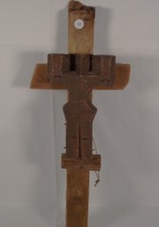 Carved Wooden Artistic Crucifix