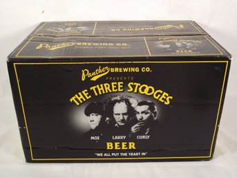 Vintage Case Of Three Stooges Beer Bottles