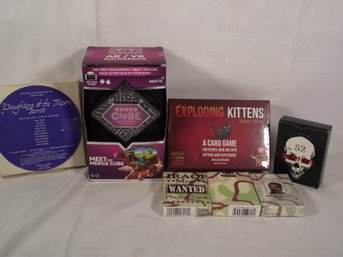 Lot Of Assorted Games, Cards And Tarot Cards