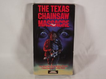 The Texas Chainsaw Massacre VHS Tape