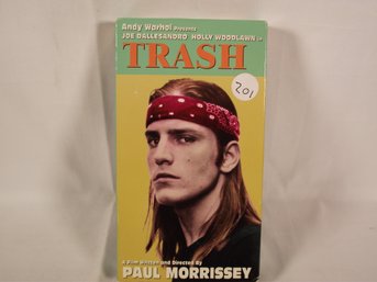 Vintage Trash VHS Tape - Andy Warhol Presents