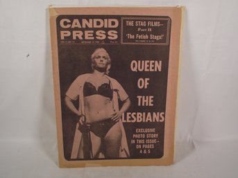 Vintage 1960's Candid Press Publication
