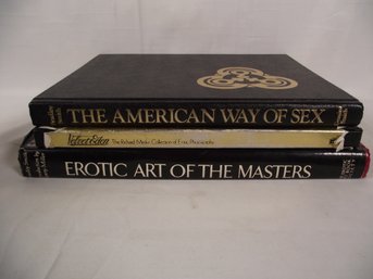 Lot Of Three (3) Vintage Erotica Books