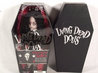 Living Dead Doll SchoolTime Sadie In Coffin Box