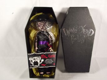 Living Dead Doll Ms. Eerie In Coffin Box