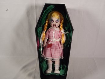 Living Dead Doll Wrath 7 Deadly Sins In Coffin Box With No Top
