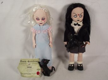 Living Dead Dolls Simone And School Time Sadie - Loose