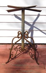 A Wrought Iron Table Base - Perfect For Your Next Project