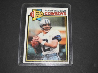 1979 Topps HOFer Roger Staubach Football Card