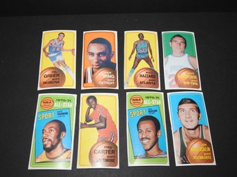 1970 Topps Lot Of Basketball Cards