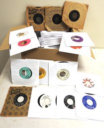 MASSIVE Lot Of Vintage 45 Rpm Records - As Found