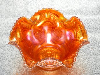 G106 Early Imperial Marigold Carnival Glass Bowl