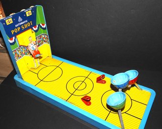 1956 Gotham Pressed Steel Automatic Pop Shot Basketball Game