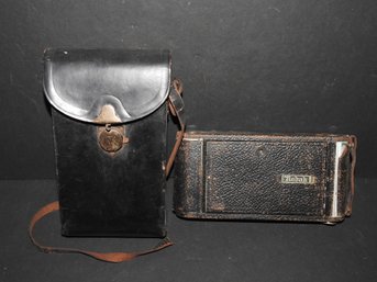 Antique Kodak Land Camera With Original Case