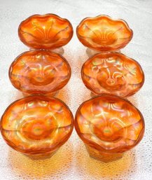 G145 Early Imperial Marigold Carnival Glass Dishes