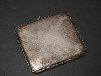 Vintage Silver Toned Cigarette Holding Case