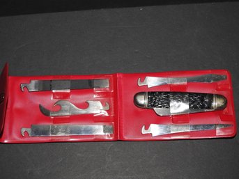 New Old Stock Imperial Multi Blade Knife In Case