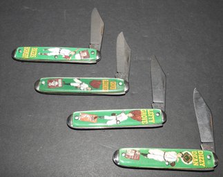 1960s Novelty Knife HOF Baseball Player Set Grove Dean And More