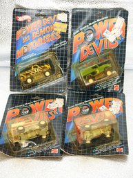 RARE 1982 Power Devils Motorized Cars