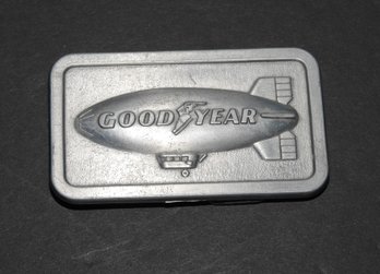 1974 Goodyear Blimp Metal Belt Buckle