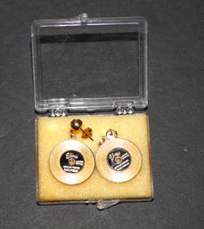 1970s Elvis Presley Gold Tone Limited Edition Earrings