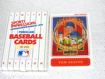 Tom Seaver Sport Impressions Oversized Porcelain Baseball Card