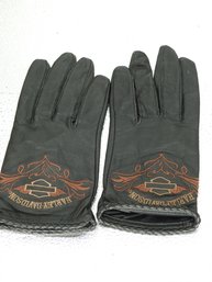 Genuine Leather Harley Davidson XS Ladies Gloves